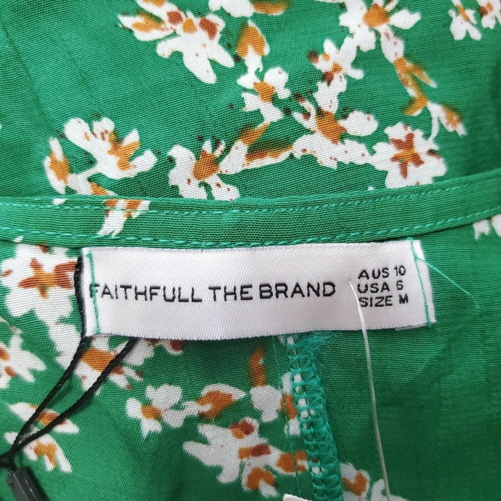 Faithfull The Brand Anne Marie Floral Midi Dress - Picture 7 of 8